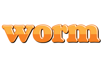 Worm orange logo
