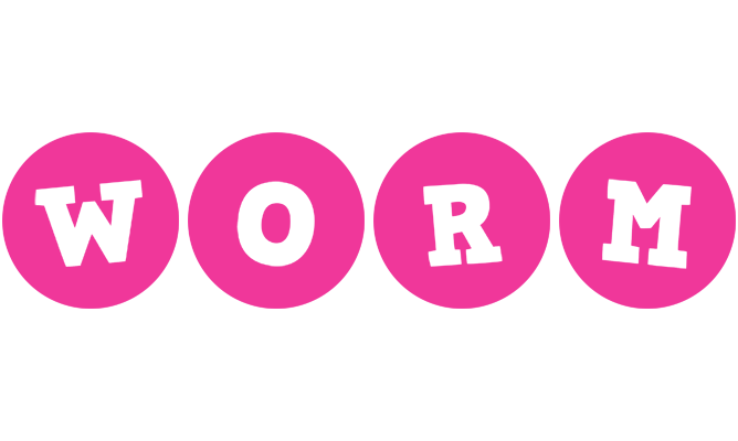 Worm poker logo