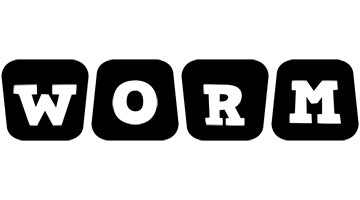 Worm racing logo