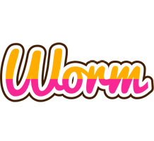 Worm smoothie logo