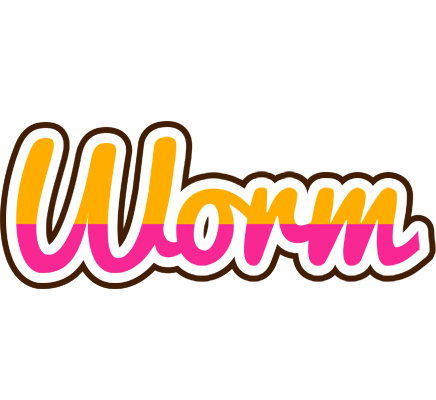 Worm smoothie logo