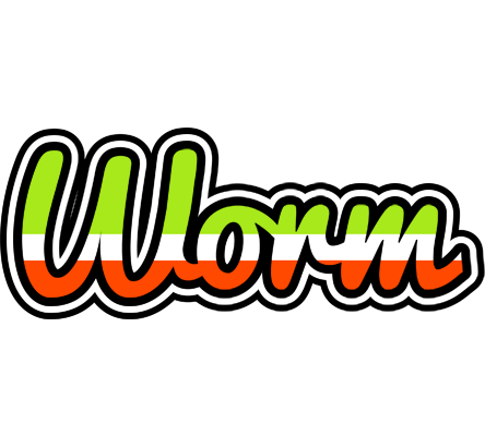 Worm superfun logo
