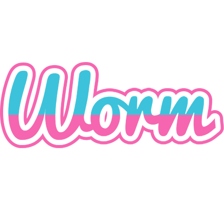 Worm woman logo