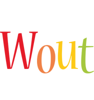 Wout birthday logo