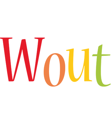 Wout birthday logo