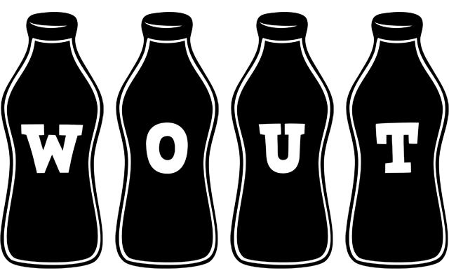 Wout bottle logo