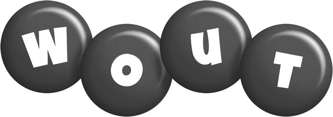 Wout candy-black logo