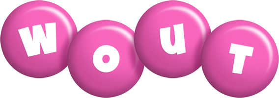 Wout candy-pink logo