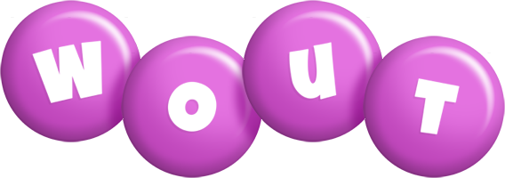 Wout candy-purple logo