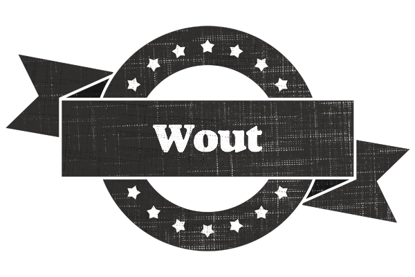 Wout grunge logo