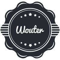 Wouter badge logo