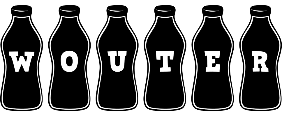 Wouter bottle logo