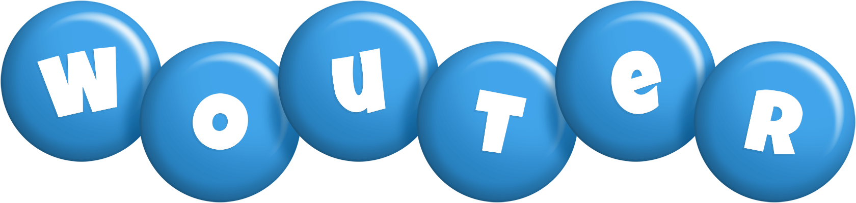 Wouter candy-blue logo