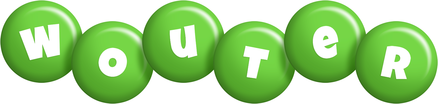 Wouter candy-green logo