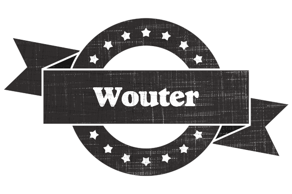 Wouter grunge logo