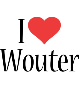 Wouter i-love logo