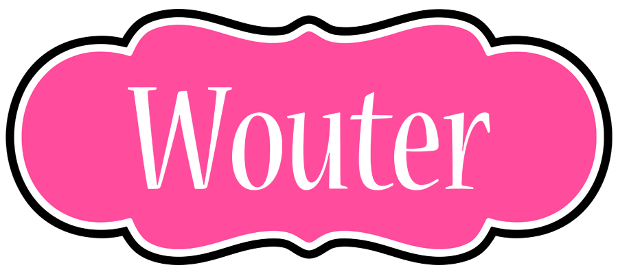 Wouter invitation logo