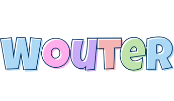 Wouter pastel logo