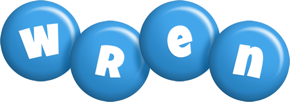 Wren candy-blue logo