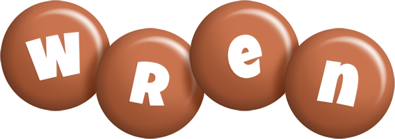 Wren candy-brown logo