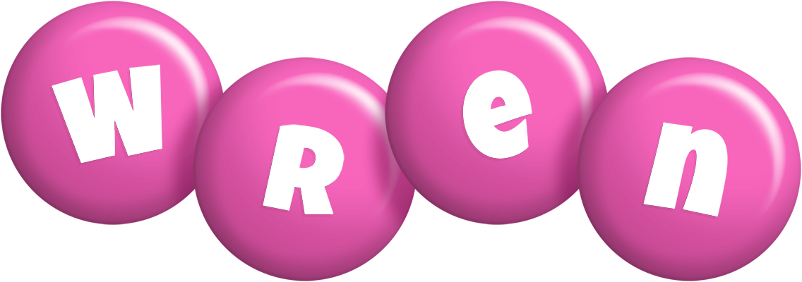 Wren candy-pink logo