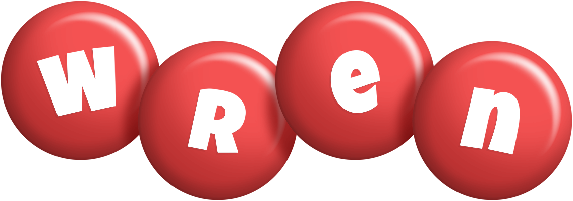 Wren candy-red logo