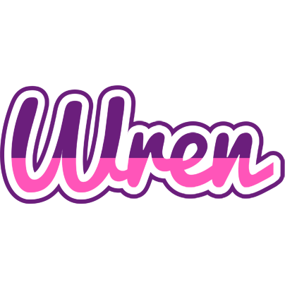 Wren cheerful logo