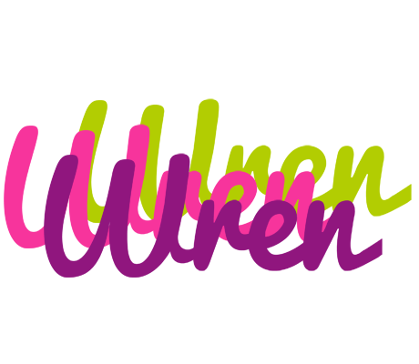 Wren flowers logo