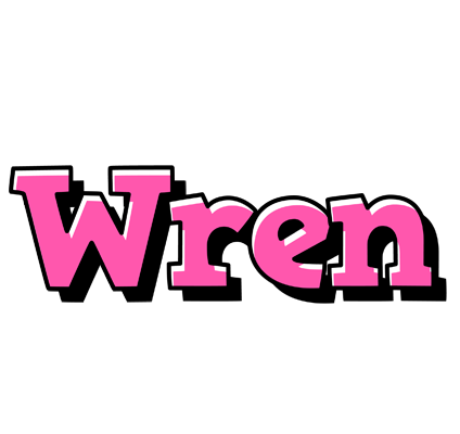 Wren girlish logo