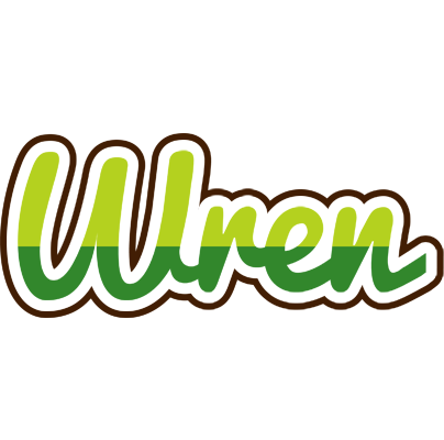 Wren golfing logo