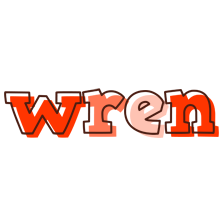 Wren paint logo