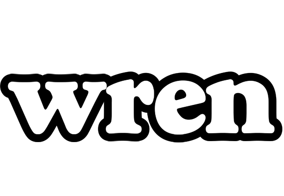 Wren panda logo