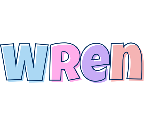 Wren pastel logo