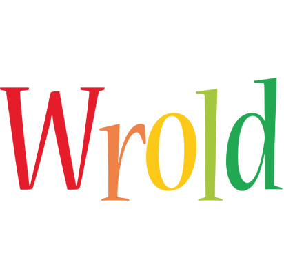 Wrold birthday logo