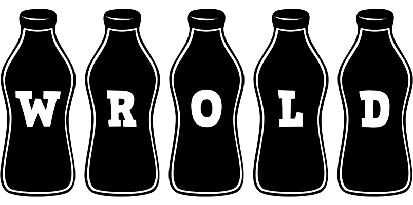 Wrold bottle logo