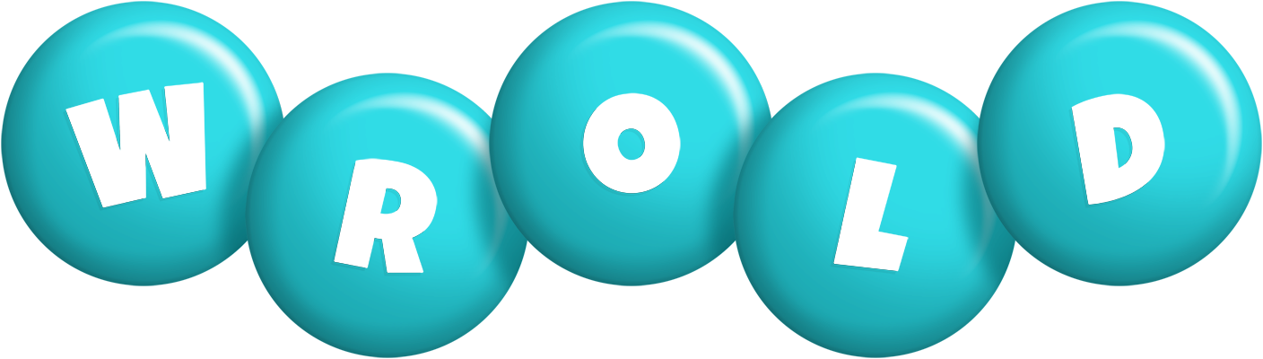 Wrold candy-azur logo