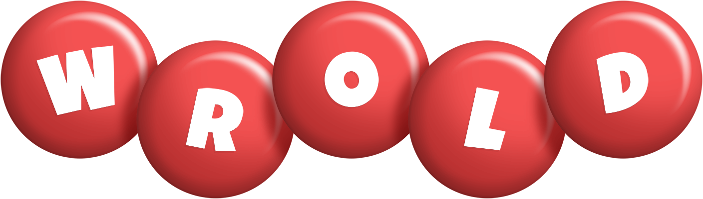 Wrold candy-red logo