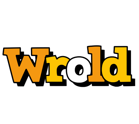 Wrold cartoon logo