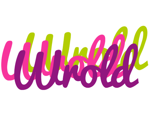 Wrold flowers logo