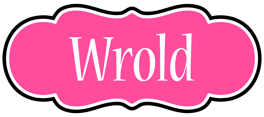Wrold invitation logo