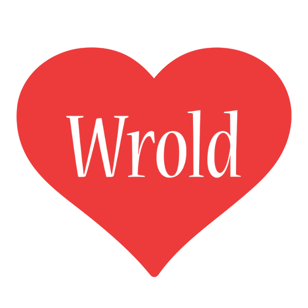 Wrold love logo