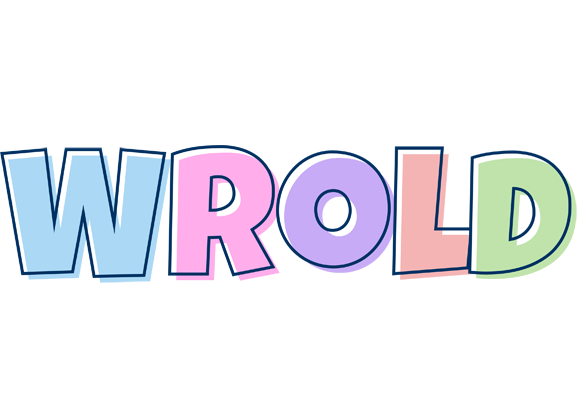 Wrold pastel logo