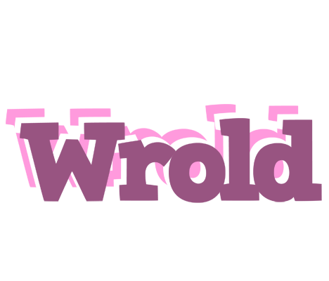 Wrold relaxing logo