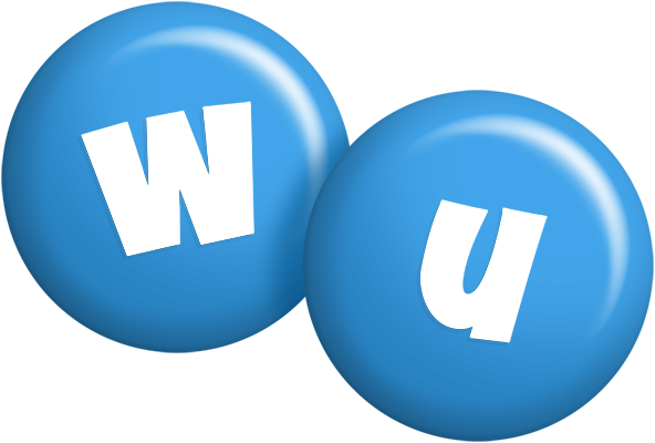 Wu candy-blue logo