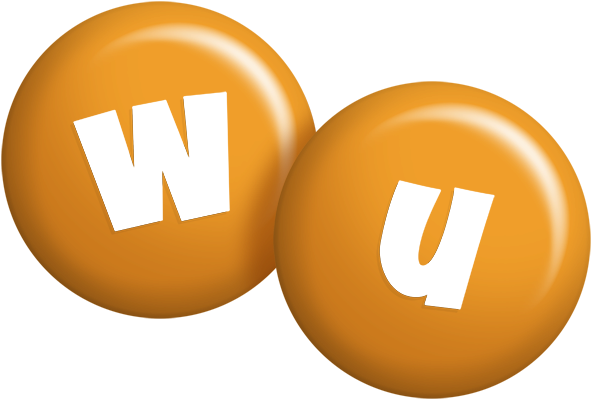 Wu candy-orange logo