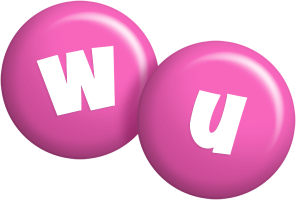 Wu candy-pink logo