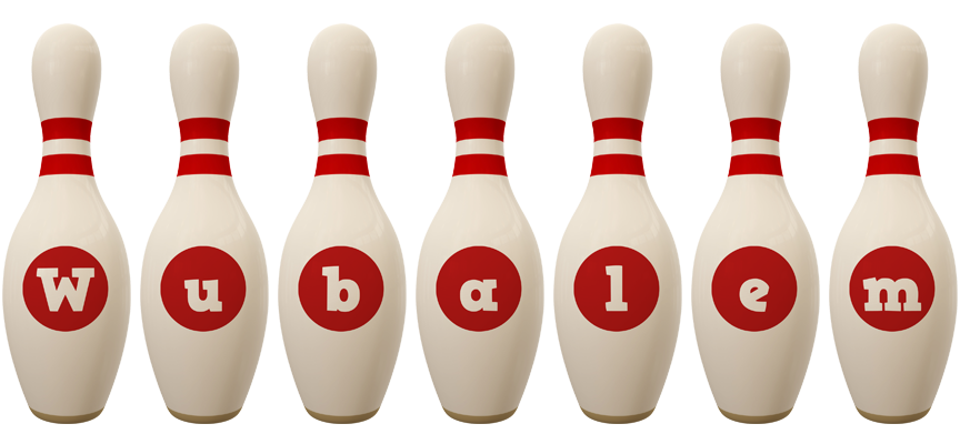 Wubalem bowling-pin logo