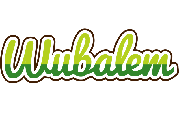 Wubalem golfing logo