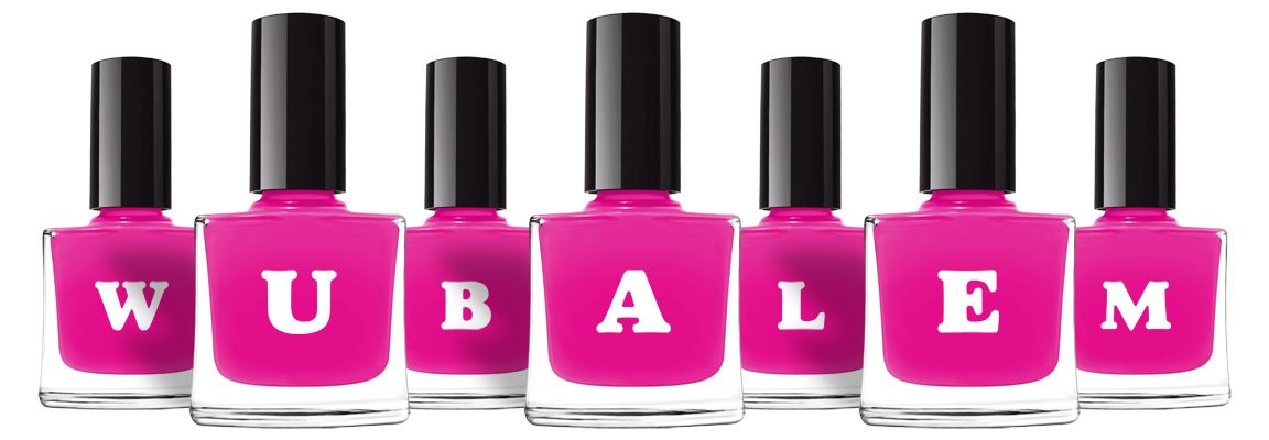 Wubalem nails logo