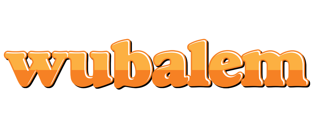 Wubalem orange logo